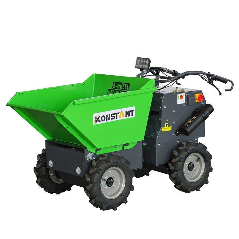 Electric Powered Wheel Barrow Mini Dumper Hydrostatic System og Steering Ball Joint