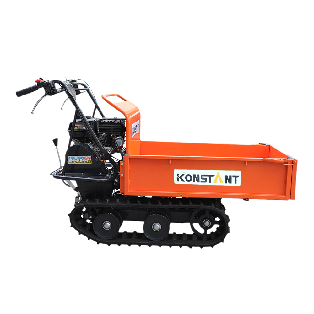 196cc 300 kg Benzin Power Manual Tip Power Barrow Transporter Sporet Mini Dumper