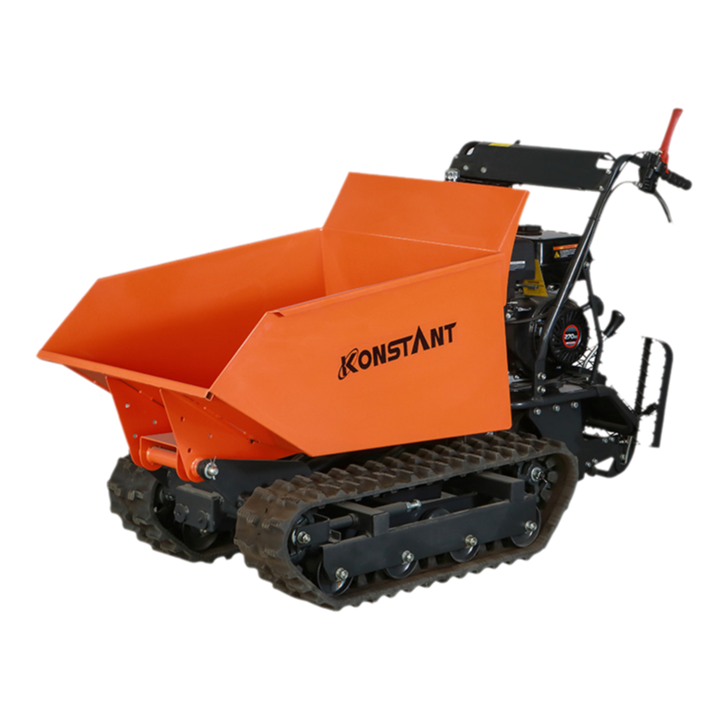 Konstruktion Crawler Mini Dumper - Tilpasset selvbelastning 9,0 hk Power Hydraulic System 